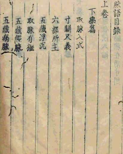 The Language of the Pulse(Mai Yu)