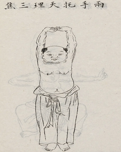 Illustrated Manual of the External Classic of Tendon Transformation(Yijin Jing external classic illustrations)