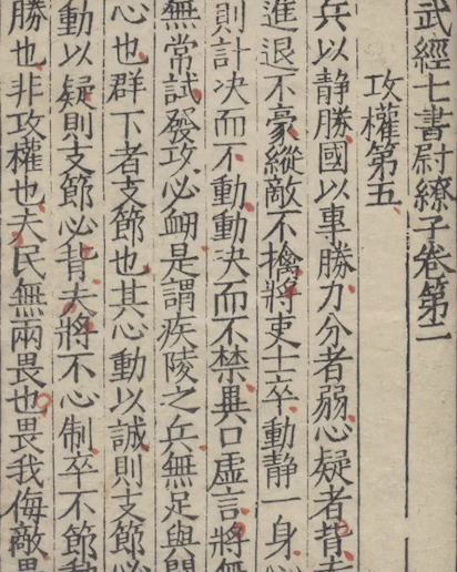 Wei Liaozi(Warring States military law)