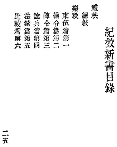 Jixiao Xinshu (New Treatise on Practical Military Training)