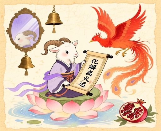 How Those Born in the Year of the Goat Can Navigate the Nine Purple Fire Grand Cycle: Transform Challenges into Opportunities, Ignite the Fire of Life