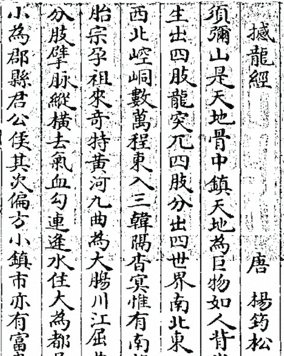 Han Long Jing(The Classic of Shaking the Dragon)